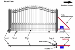Aleko Steel Sliding Driveway Gate - St. Petersburg Style - 14 X 6 Feet -Home And Outdoor ScreenShot2021 02 27at4.20.35PM 8a7cbfea 352b 4f4c 899b 58e5b2a4dd8a