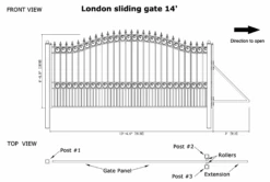 Aleko Steel Sliding Driveway Gate - London Style - 14 X 6 Feet 26 Aleko Steel Sliding Driveway Gate - London Style - 14 X 6 Feet -Home And Outdoor ScreenShot2021 02 27at4.36.01PM