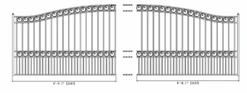 Aleko Steel Sliding Driveway Gate - Paris Style - 18 X 6 Feet 24 Aleko Steel Sliding Driveway Gate - Paris Style - 18 X 6 Feet -Home And Outdoor ScreenShot2021 02 27at5.54.51PM