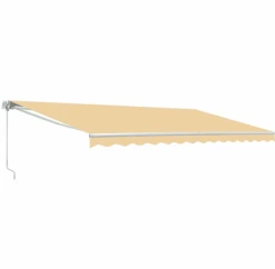 Aleko Retractable White Frame Patio Awning - 10 X 8 Feet- Ivory -Home And Outdoor ScreenShot2021 02 27at6.56.49PM bd2cd717 8363 400d b3e9 d7139d3e71e6