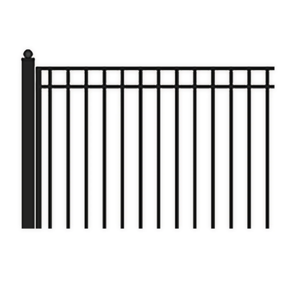 Aleko Steel Single Swing Driveway Gate - Madrid Style - 18 X 6 Feet 4 Aleko Steel Single Swing Driveway Gate - Madrid Style - 18 X 6 Feet - Image 3