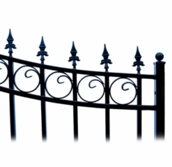 Aleko Steel Single Swing Driveway Gate - Prague Style - 14 X 6 Feet -Home And Outdoor ScreenShot2021 02 28at4.11.35PM a9034b66 99df 4c99 a0ce 0bc7709c0a97