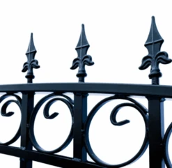 Aleko Steel Single Swing Driveway Gate - Prague Style - 14 X 6 Feet -Home And Outdoor ScreenShot2021 02 28at4.11.45PM dfe1c72a 8ca5 4200 ae1b b4157ba23146