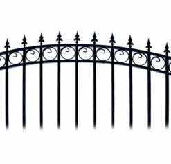 Aleko Steel Single Swing Driveway Gate - Prague Style - 18 X 6 Feet -Home And Outdoor ScreenShot2021 02 28at4.11.51PM c3ac8e20 8cb3 47ab b904 487333f0e482