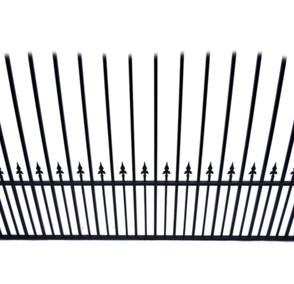 Aleko Steel Single Swing Driveway Gate - Prague Style - 12 X 6 Feet 8 Aleko Steel Single Swing Driveway Gate - Prague Style - 12 X 6 Feet - Image 6