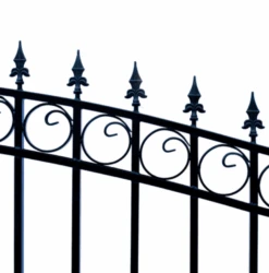 Aleko Steel Single Swing Driveway Gate - London Style - 14 X 6 Feet -Home And Outdoor ScreenShot2021 02 28at4.13.54PM 1d02d441 5018 47bd 9bb5 2d52631fbcf8