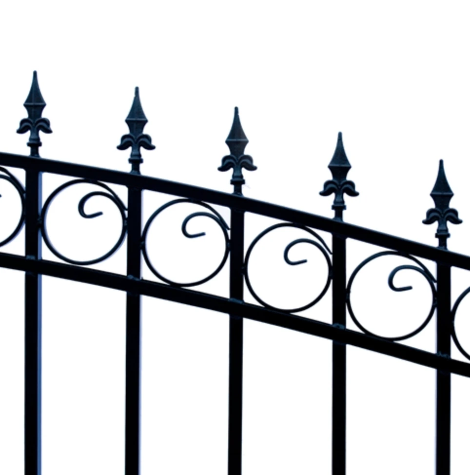 Aleko Steel Single Swing Driveway Gate - London Style - 18 X 6 Feet 5 Aleko Steel Single Swing Driveway Gate - London Style - 18 X 6 Feet - Image 3