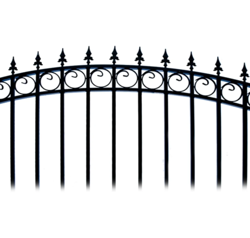 Aleko Steel Single Swing Driveway Gate - London Style - 18 X 6 Feet 7 Aleko Steel Single Swing Driveway Gate - London Style - 18 X 6 Feet - Image 5