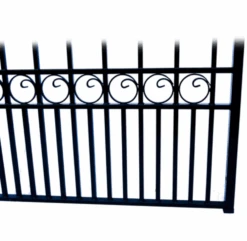 Aleko Steel Single Swing Driveway Gate - London Style - 12 X 6 Feet -Home And Outdoor ScreenShot2021 02 28at4.14.15PM