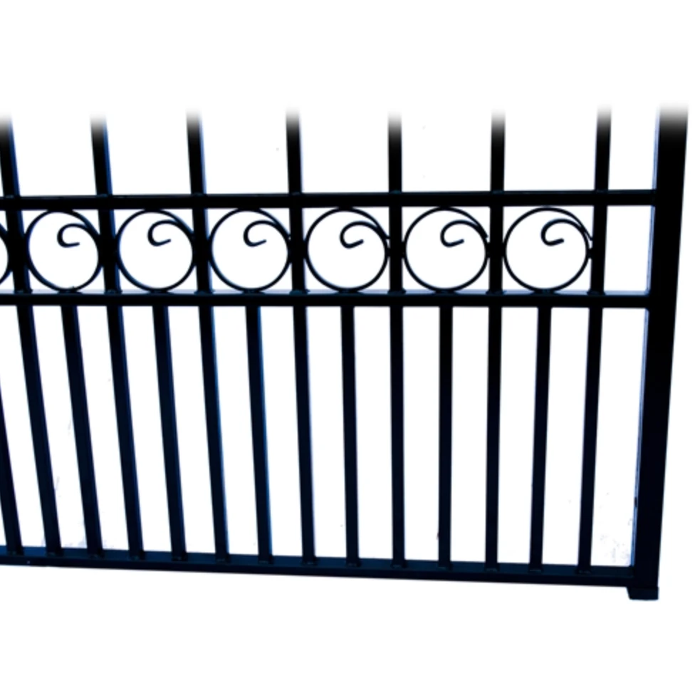Aleko Steel Single Swing Driveway Gate - London Style - 18 X 6 Feet 9 Aleko Steel Single Swing Driveway Gate - London Style - 18 X 6 Feet - Image 7