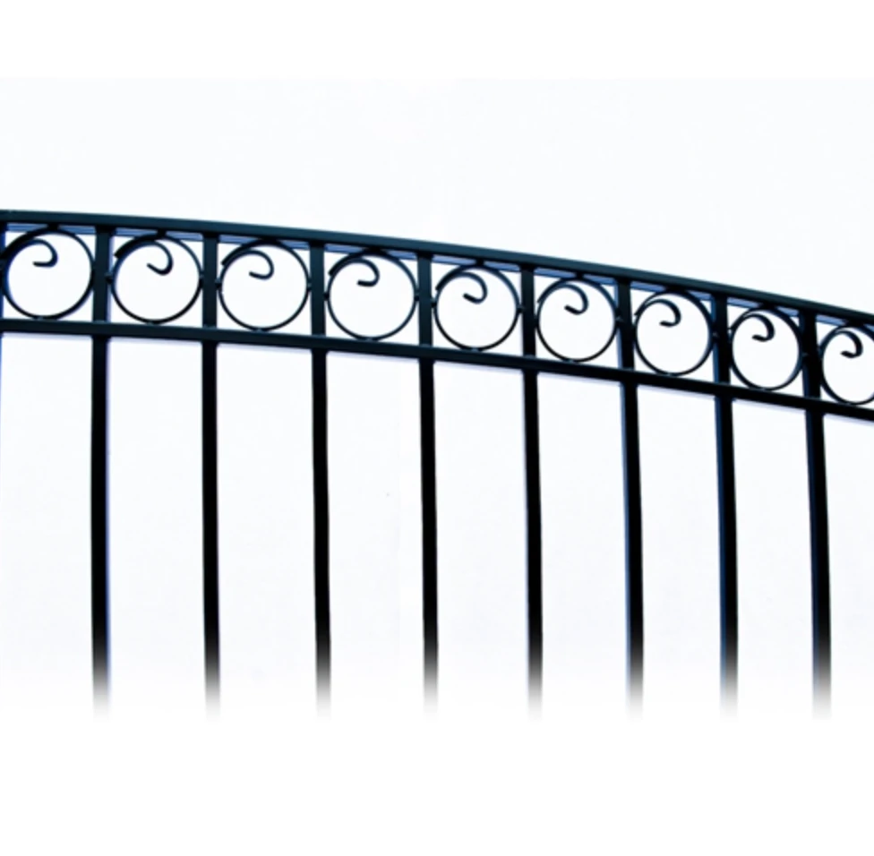 Aleko Steel Single Swing Driveway Gate - Paris Style - 16 X 6 Feet 4 Aleko Steel Single Swing Driveway Gate - Paris Style - 16 X 6 Feet - Image 3
