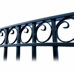 Aleko Steel Single Swing Driveway Gate - Paris Style - 12 X 6 Feet -Home And Outdoor ScreenShot2021 02 28at6.29.43PM