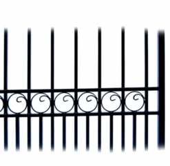 Aleko Steel Single Swing Driveway Gate - Paris Style - 14 X 6 Feet -Home And Outdoor ScreenShot2021 02 28at6.29.48PM 665eb675 f889 4ad6 ae08 4e71469b6e68