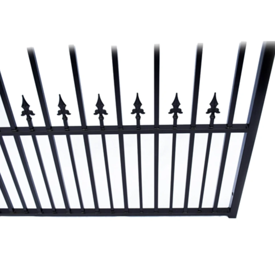 Aleko Steel Single Swing Driveway Gate - St. Petersburg Style - 14 X 6 Feet 8 Aleko Steel Single Swing Driveway Gate - St. Petersburg Style - 14 X 6 Feet - Image 6