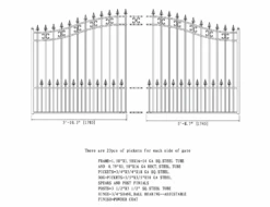 Aleko Steel Single Swing Driveway Gate - St. Petersburg Style - 12 X 6 Feet 19 Aleko Steel Single Swing Driveway Gate - St. Petersburg Style - 12 X 6 Feet -Home And Outdoor ScreenShot2021 02 28at6.32.06PM