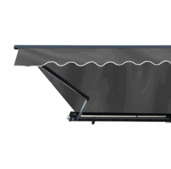 Aleko Half Cassette Motorized Retractable LED Luxury Patio Awning - 16 X 10 Feet - Gray -Home And Outdoor ScreenShot2021 03 12at2.43.34PM bcc423b0 6c89 407e 8754 26c0bb744a64