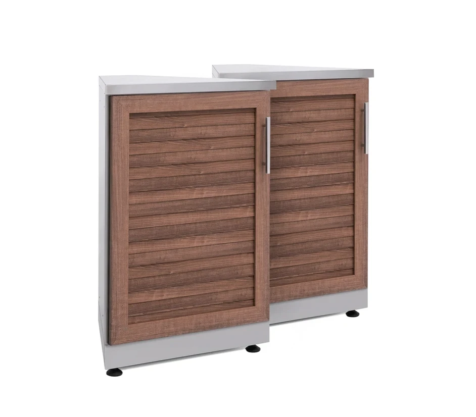 Modular Outdoor Kitchen Cabinets Stainless Steel Grove 45-Degree Corner Cabinets 65005 3 Modular Outdoor Kitchen Cabinets Stainless Steel Grove 45-Degree Corner Cabinets 65005