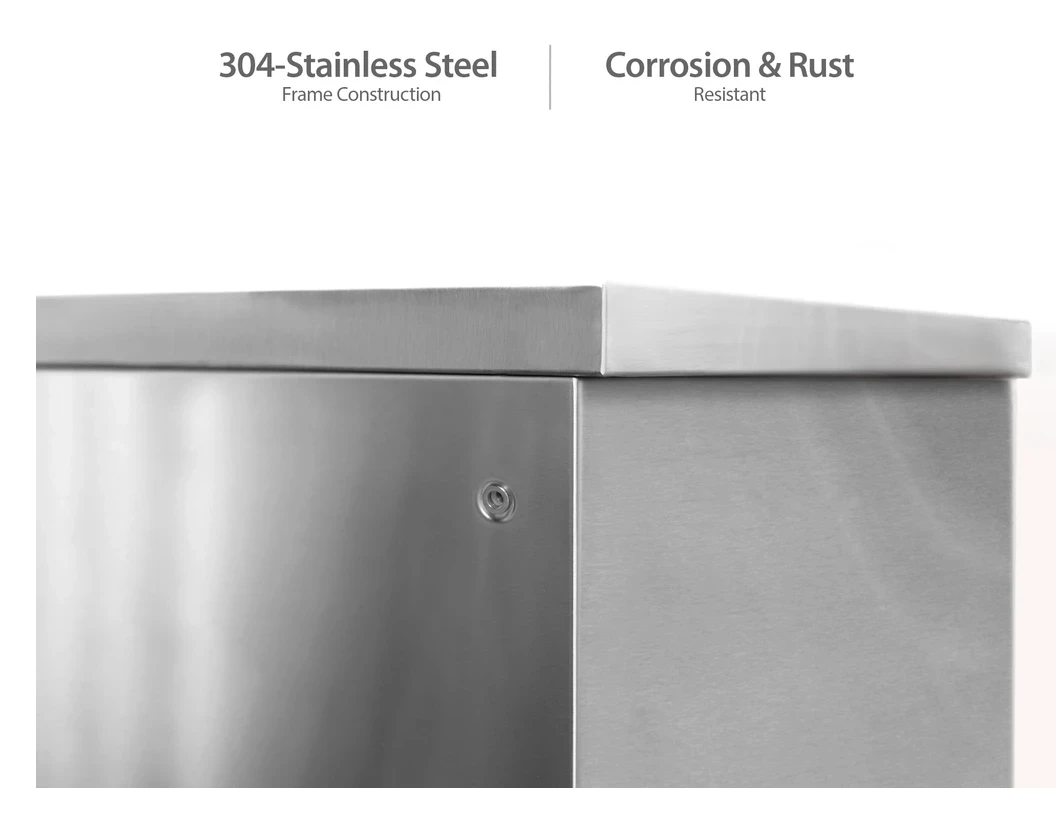 Modular Outdoor Kitchen Cabinets Stainless Steel Grove 45-Degree Corner Cabinets 65005 8 Modular Outdoor Kitchen Cabinets Stainless Steel Grove 45-Degree Corner Cabinets 65005 - Image 6
