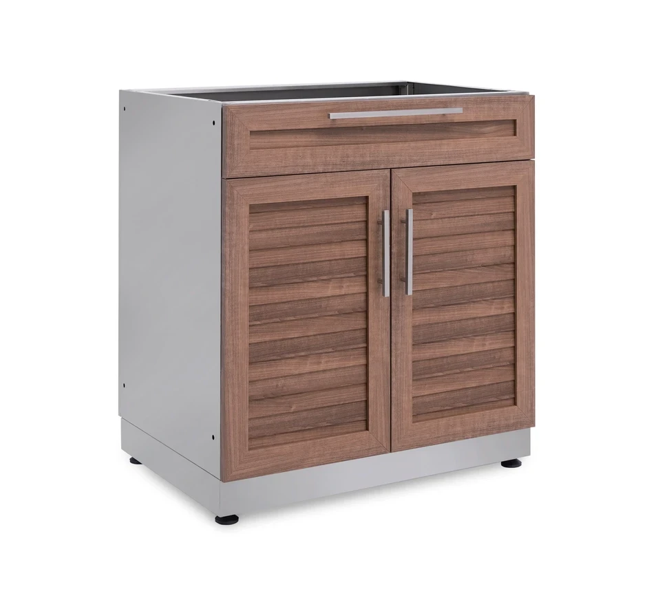 NewAge Stainless Steel Outdoor Kitchen Cabinets 2 Door With Drawer Cabinet 70004 3 NewAge Stainless Steel Outdoor Kitchen Cabinets 2 Door With Drawer Cabinet 70004