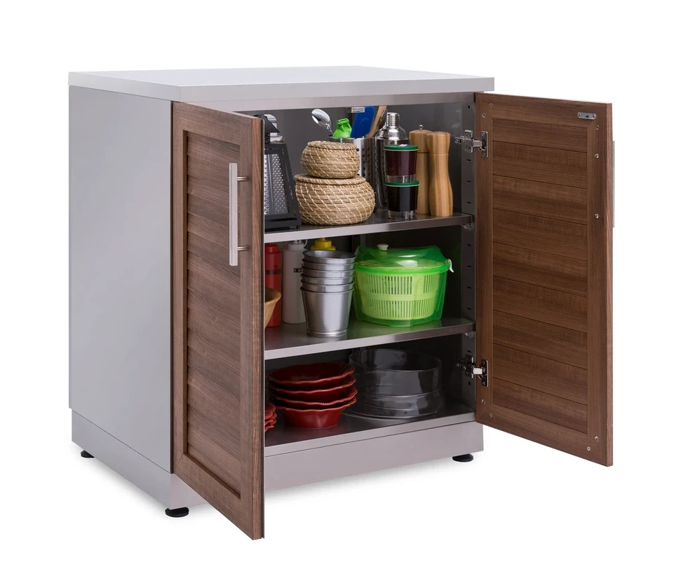 NewAge Stainless Steel Outdoor Kitchen Cabinets 2 Door Cabinet 70001 4 NewAge Stainless Steel Outdoor Kitchen Cabinets 2 Door Cabinet 70001 - Image 2