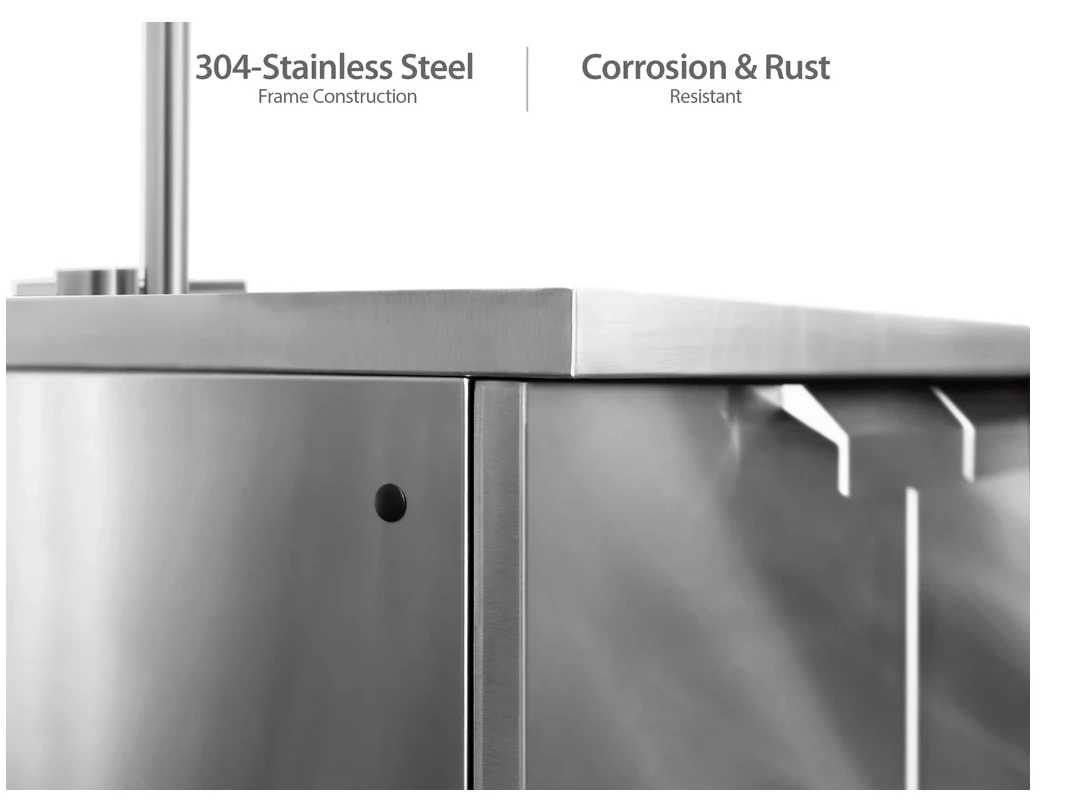 NewAge Stainless Steel Outdoor Kitchen Cabinets Sink Cabinet 70002 11 NewAge Stainless Steel Outdoor Kitchen Cabinets Sink Cabinet 70002 - Image 9