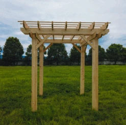 Aleko Premium Outdoor Wooden Arbor Topped Pergola - 7 X 8 Feet 9 Aleko Premium Outdoor Wooden Arbor Topped Pergola - 7 X 8 Feet -Home And Outdoor ScreenShot2021 03 20at6.11.32PM 634d2331 0402 407c b715 ad8c78478b3a