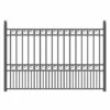 Aleko Steel Fence - Paris Style - 8 X 5 Ft