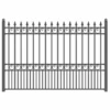 Aleko Steel Fence - London Style - 8 X 5 Ft