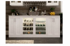 NewAge Home Entertainment Bar Cabinet Wine Storage Beverage Center With Glass Beverage Display Base Cabinet, Floating Display Shelf, Hanging Stemware Shelf - 4 Piece Wall Bar Cabinet Wine Cabinet Set 62530 -Home And Outdoor ScreenShot2021 04 24at12.19.40PM 95b270ad ac85 4d64 b7ab 2a6ade7943c5