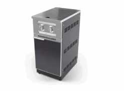 NewAge Outdoor BBQ Kitchen Appliance Aluminum Gas Dual Side Burner With Cabinet 66297