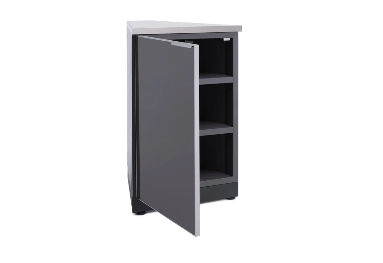 Modular Outdoor Kitchen Cabinets Aluminum 45-Degree Corner Cabinet Slate Gray 65205 5 Modular Outdoor Kitchen Cabinets Aluminum 45-Degree Corner Cabinet Slate Gray 65205 - Image 3