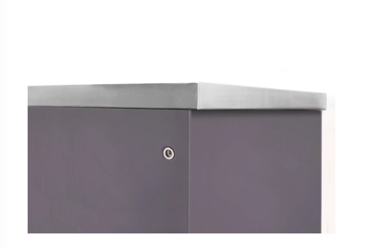 Modular Outdoor Kitchen Cabinets Aluminum 45-Degree Corner Cabinet Slate Gray 65205 7 Modular Outdoor Kitchen Cabinets Aluminum 45-Degree Corner Cabinet Slate Gray 65205 - Image 5