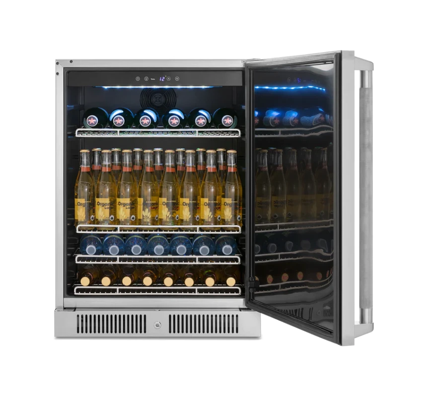 NewAge Outdoor Kitchen Appliance Stainless Steel Undercounter Refrigerator With Stainless Steel Door 93003 7 NewAge Outdoor Kitchen Appliance Stainless Steel Undercounter Refrigerator With Stainless Steel Door 93003 - Image 5