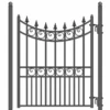 Aleko Steel Pedestrian Gate - MANHATTAN Style - 5 Ft PGMOS-AP
