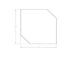 Modular Outdoor Kitchen Cabinets Aluminum 90-Degree Corner Shelf Cabinet Slate Gray 65206 -Home And Outdoor ScreenShot2024 10 31at16.27.54