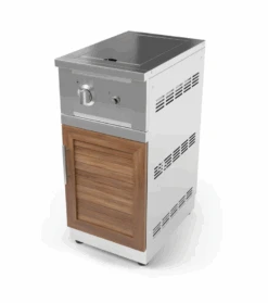 NewAge Outdoor BBQ Kitchen Appliance Stainless Steel Gas Single Side Burner With Cabinet 66291