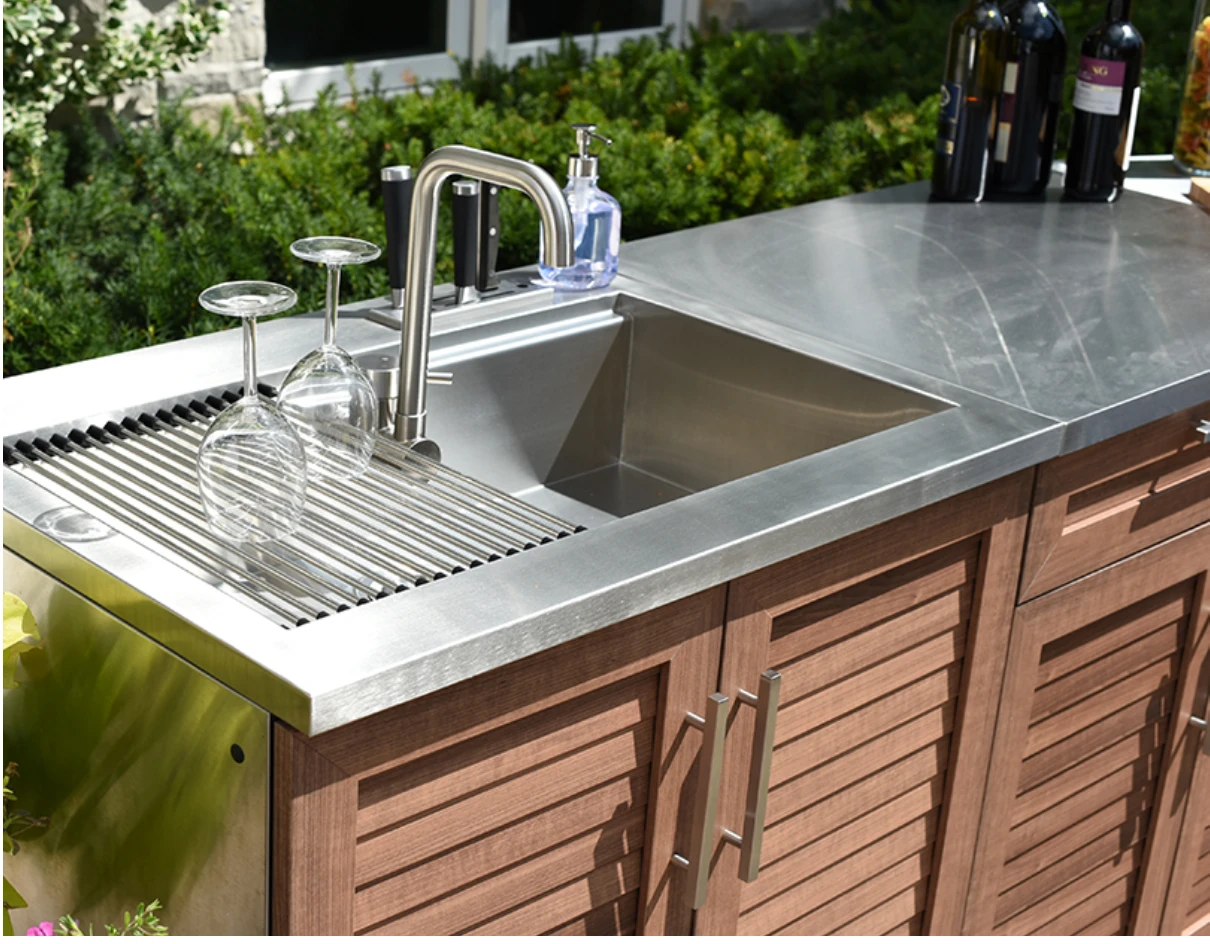 NewAge Stainless Steel Outdoor Kitchen Cabinets Sink Cabinet 70002 4 NewAge Stainless Steel Outdoor Kitchen Cabinets Sink Cabinet 70002 - Image 2