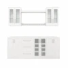 NewAge Wall Bar Cabinet Wine Cabinet Set With Glass Beverage Display Base Cabinet, Floating Display Shelf, Hanging Stemware Shelf, Glass Short Wall Display Cabinet - 8 Piece Home Dry Bar Wine Storage Cabinet Set 62534 2 NewAge Wall Bar Cabinet Wine Cabinet Set With Glass Beverage Display Base Cabinet, Floating Display Shelf, Hanging Stemware Shelf, Glass Short Wall Display Cabinet - 8 Piece Home Dry Bar Wine Storage Cabinet Set 62534 -Home And Outdoor Screen Shot 2024 11 11 at 12.07.39