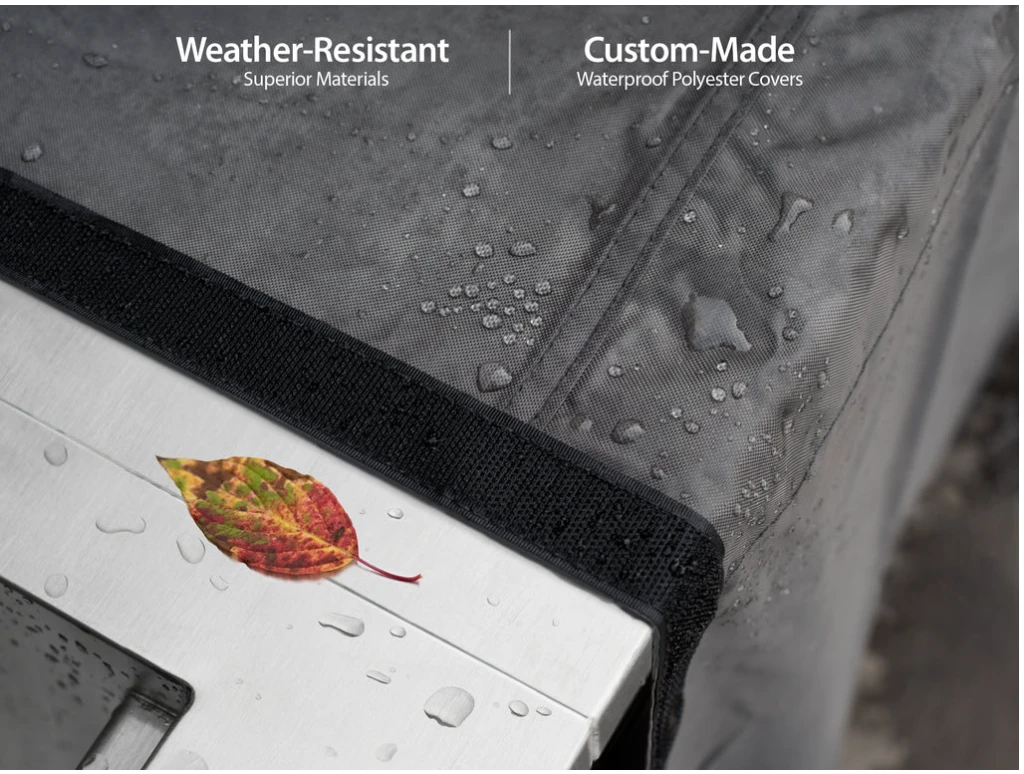 NewAge Outdoor Kitchen Black Outdoor Kitchen All-Season Cover 4 NewAge Outdoor Kitchen Black Outdoor Kitchen All-Season Cover - Image 2