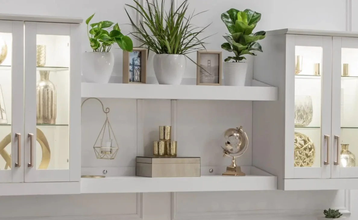 NewAge Wet Bar Cabinets With Sink Station, Floating Display Shelf, Hanging Stemware Shelf - 5 Piece Wall Bar Cabinet Wine Cabinet Wine Storage Cabinet Set 62731 10 NewAge Wet Bar Cabinets With Sink Station, Floating Display Shelf, Hanging Stemware Shelf - 5 Piece Wall Bar Cabinet Wine Cabinet Wine Storage Cabinet Set 62731 - Image 8