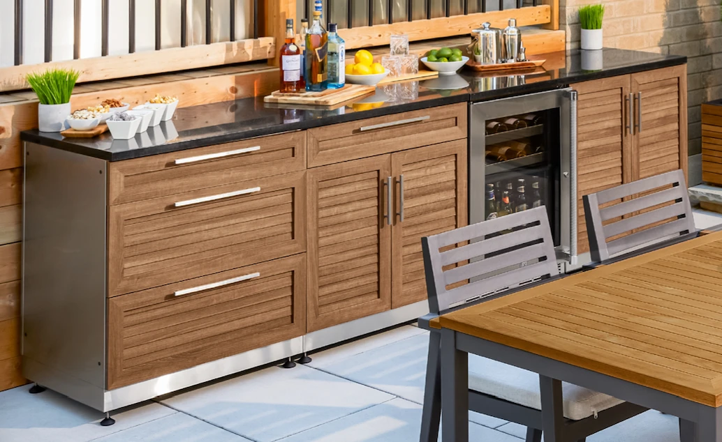 NewAge Outdoor Kitchen Island 3 Piece Outdoor Kitchen 65084 9 NewAge Outdoor Kitchen Island 3 Piece Outdoor Kitchen 65084 - Image 7