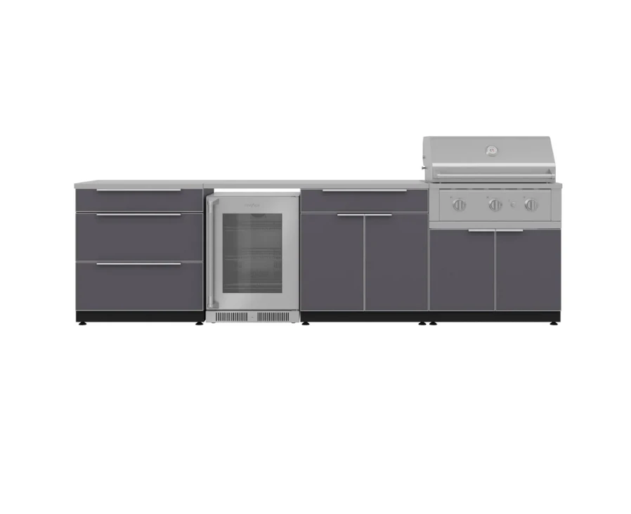 NewAge Outdoor Grill Station BBQ Island Grill Island 3 Piece Outdoor Kitchen 65286 16 NewAge Outdoor Grill Station BBQ Island Grill Island 3 Piece Outdoor Kitchen 65286 - Image 14