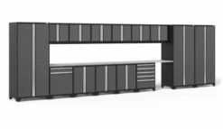 NewAge Products PRO 3.0 SERIES Gray 16 Piece Cabinet Set 52157