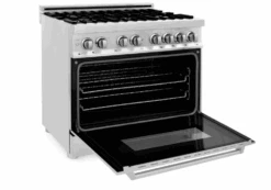 ZLINE Bundle 36" Kitchen Package With Stainless Steel Dual Fuel Range, Convertible Vent Range Hood And Tall Tub Dishwasher (3KP-RARH36-DWV) -Home And Outdoor Screenshot2022 01 04130900