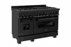 ZLINE Bundle 48" Kitchen Package With Black Stainless Steel Dual Fuel Range, Convertible Vent Range Hood And Dishwasher (3KP-RABRH48-DW) 23 ZLINE Bundle 48" Kitchen Package With Black Stainless Steel Dual Fuel Range, Convertible Vent Range Hood And Dishwasher (3KP-RABRH48-DW) -Home And Outdoor Screenshot2022 01 09133525