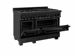 ZLINE Bundle 48" Kitchen Package With Black Stainless Steel Dual Fuel Range, Convertible Vent Range Hood And Dishwasher (3KP-RABRH48-DW) 24 ZLINE Bundle 48" Kitchen Package With Black Stainless Steel Dual Fuel Range, Convertible Vent Range Hood And Dishwasher (3KP-RABRH48-DW) -Home And Outdoor Screenshot2022 01 09133536