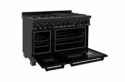 ZLINE Bundle 48" Kitchen Package With Black Stainless Steel Dual Fuel Range, Convertible Vent Range Hood And Dishwasher (3KP-RABRH48-DW) 26 ZLINE Bundle 48" Kitchen Package With Black Stainless Steel Dual Fuel Range, Convertible Vent Range Hood And Dishwasher (3KP-RABRH48-DW) -Home And Outdoor Screenshot2022 01 09133546