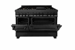 ZLINE Bundle 48" Kitchen Package With Black Stainless Steel Dual Fuel Range, Convertible Vent Range Hood And Dishwasher (3KP-RABRH48-DW) 28 ZLINE Bundle 48" Kitchen Package With Black Stainless Steel Dual Fuel Range, Convertible Vent Range Hood And Dishwasher (3KP-RABRH48-DW) -Home And Outdoor Screenshot2022 01 09133629