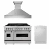 ZLINE Bundle 48" Kitchen Package With DuraSnow® Stainless Dual Fuel Range, Ducted Vent Range Hood And Dishwasher (3KP-RASRH48-DW) 1 ZLINE Bundle 48" Kitchen Package With DuraSnow® Stainless Dual Fuel Range, Ducted Vent Range Hood And Dishwasher (3KP-RASRH48-DW) -Home And Outdoor Screenshot2022 01 11150954
