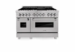 ZLINE Bundle 48" Kitchen Package With DuraSnow® Stainless Dual Fuel Range, Ducted Vent Range Hood And Dishwasher (3KP-RASRH48-DW) 26 ZLINE Bundle 48" Kitchen Package With DuraSnow® Stainless Dual Fuel Range, Ducted Vent Range Hood And Dishwasher (3KP-RASRH48-DW) -Home And Outdoor Screenshot2022 01 11151134